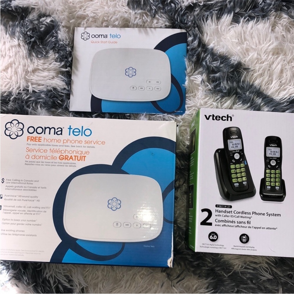 Free home phone service & cordless phones